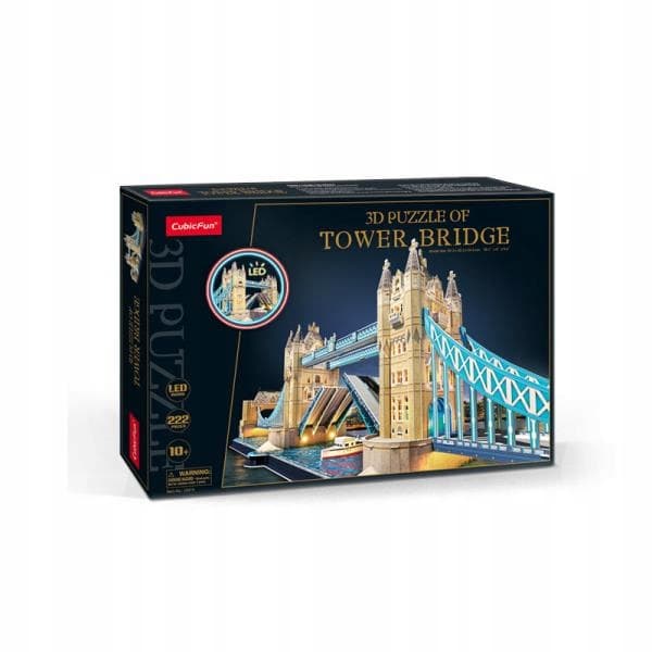 CUBIC FUN PUZZLE 3D TOWER BRIDGE LED 5317