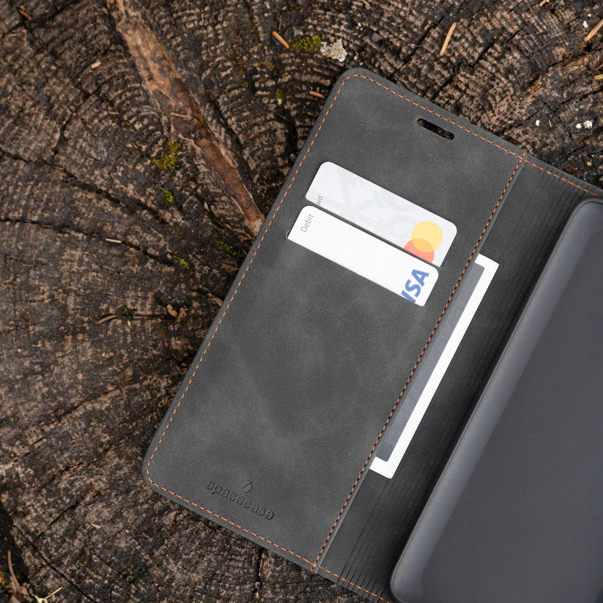 Spacecase Wallet Google Pixel 9A Black