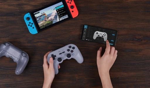 8BitDo Pro 2 Gray Pad Kontroler Android PC Switch