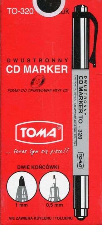 Marker CD dwustronny TO-320 / TO320