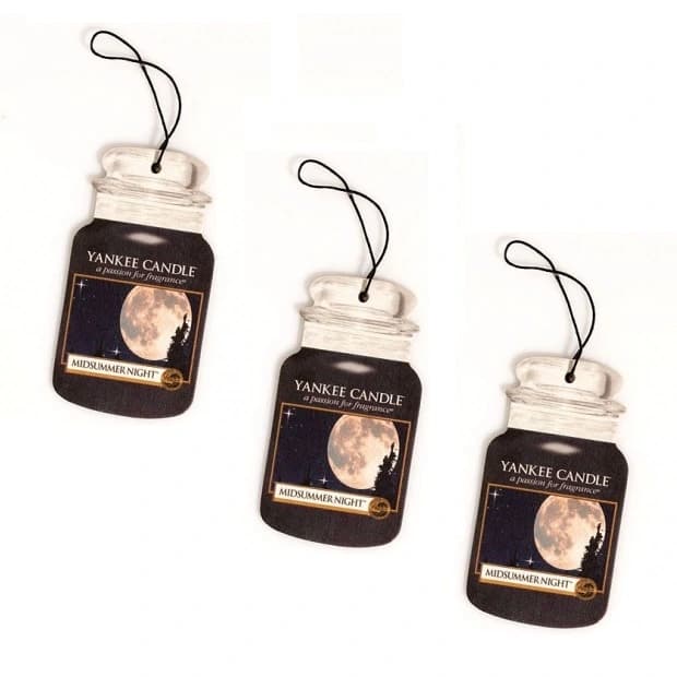 Yankee Candle car jar bonus pack MIDSUMMER'S NIGHT