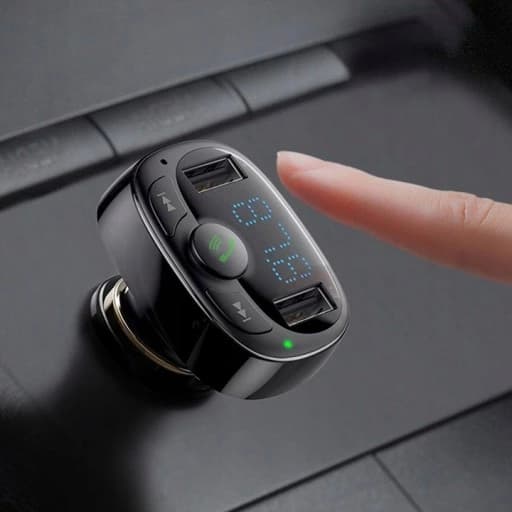 Baseus transmiter FM bluetooth ładowarka MP3 2xUSB