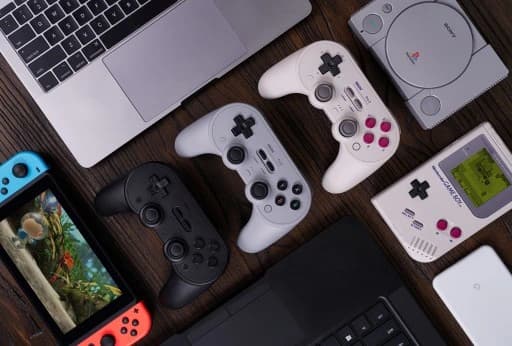 8BitDo Pro 2 Gray Pad Kontroler Android PC Switch