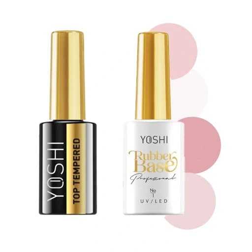 YOSHI BAZA Base Rubber + Top Tempered 2x10ml WYBÓR