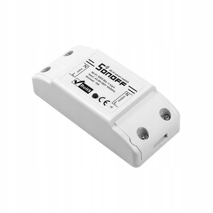 SONOFF BASIC R2 Inteligentny Przekaźnik Sterownik WiFi 1-kanałowy